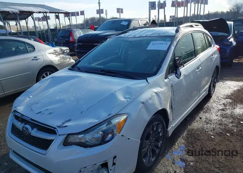 2012 Subaru Impreza 2.0I Sport Premium из США, поврежденный, VIN JF1GPAL65CG233924